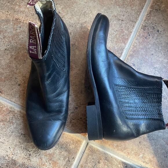 LA BARCA ANKLE BOOTS black sz 24 (7) - Picture 2 of 9